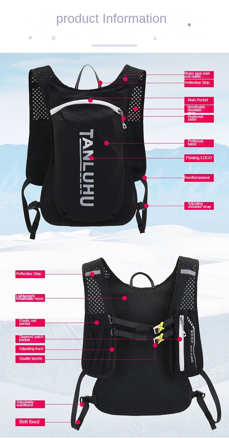 ourdoor-bags 1001 Running Vest Backpack